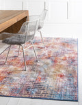 Gaige - Modern Faded Grid Soft Rug